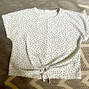 Zara dots shirt.